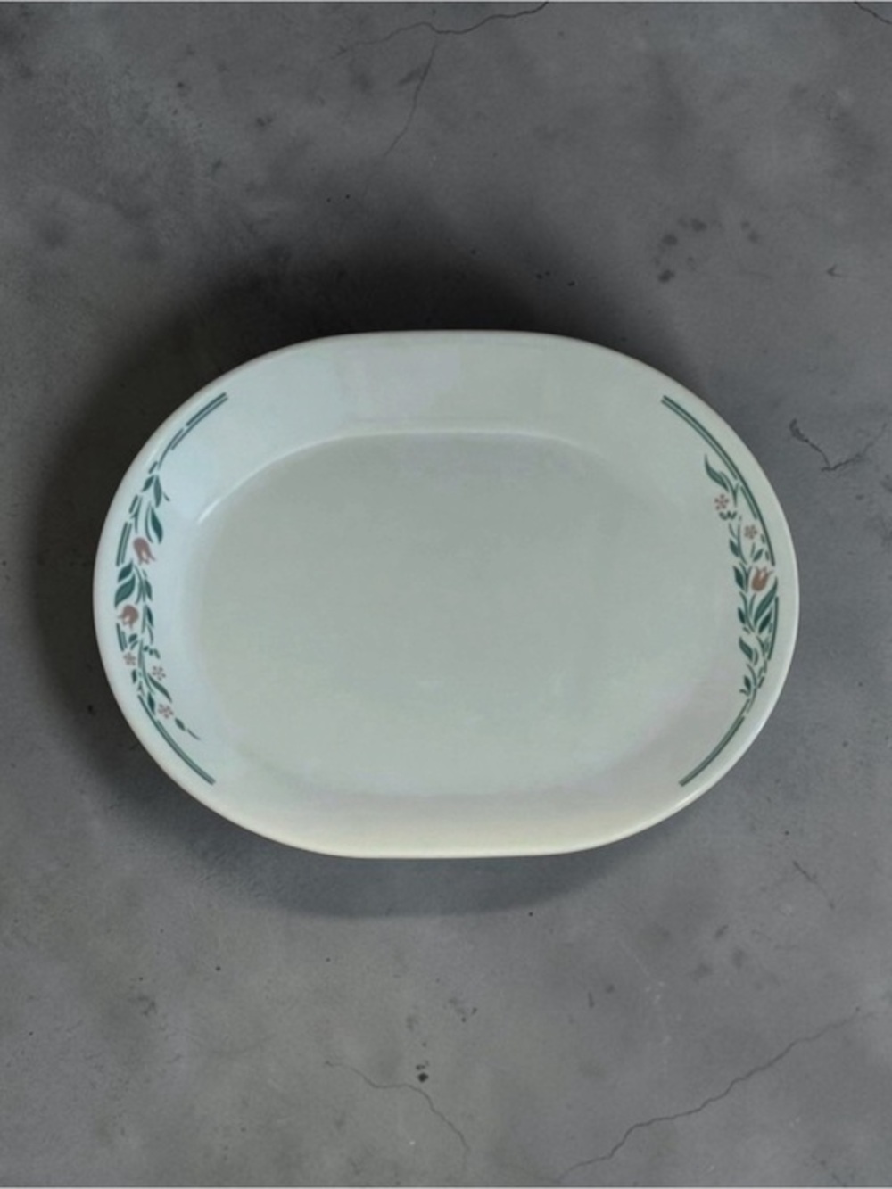 Corningware Rosemarie Oval Platter